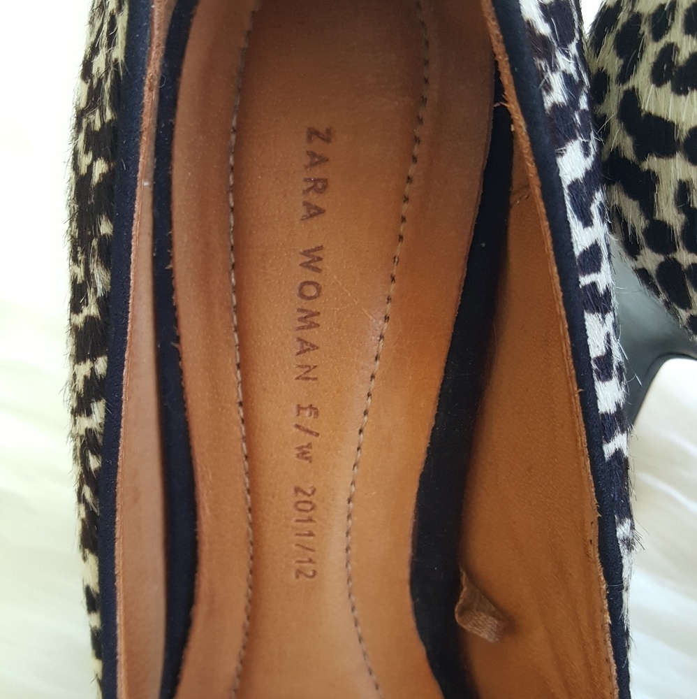 Zara pony hair shoes - Picture 3 of 4